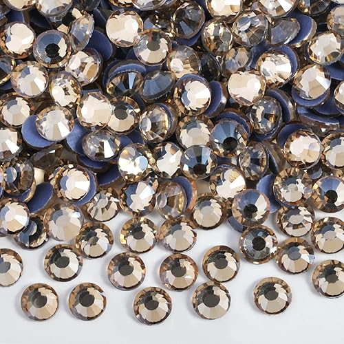 Miniatura 6 de 6000 diamantes de imitación termoadhesivos a granel, diamantes de imitación azules para ropa de manualidades, cristales termoadhesivos para