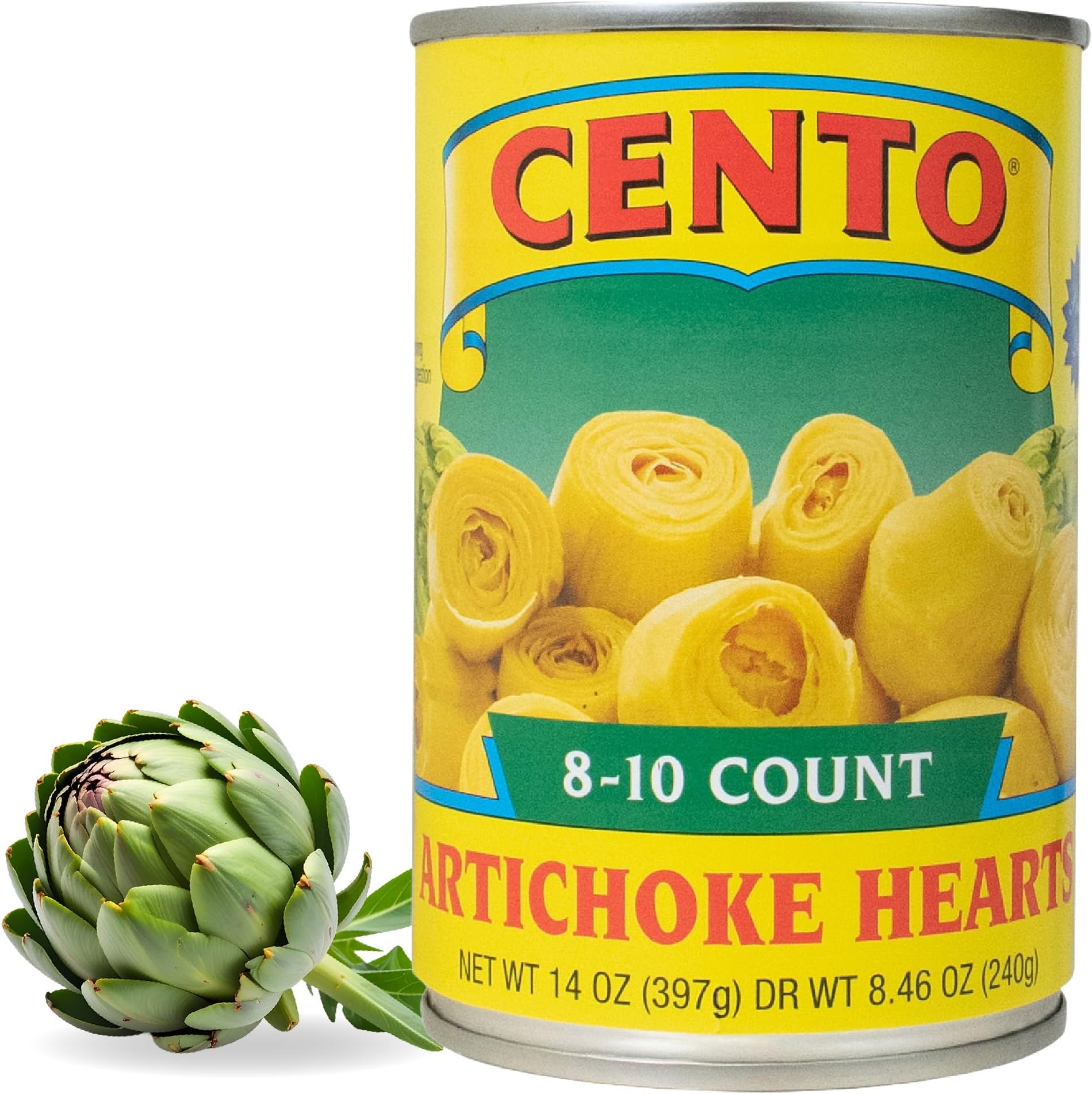 Cento Artichoke Brine 14 Oz