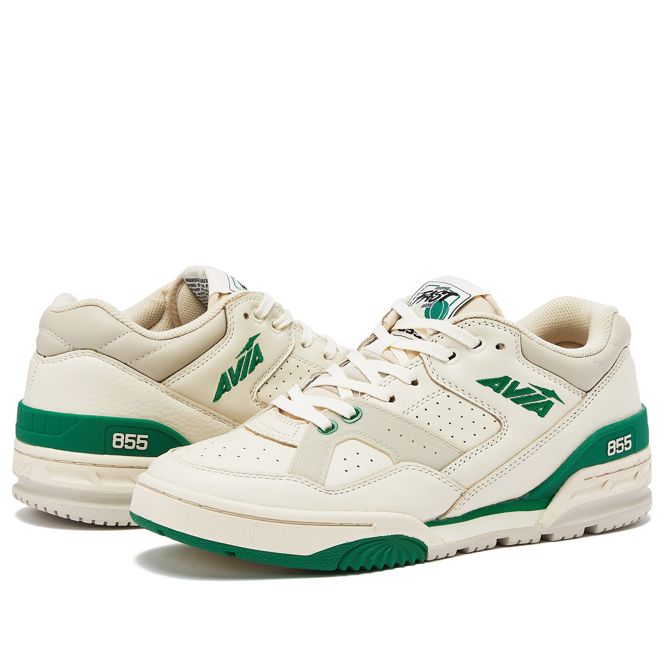 Avia855 Men’s Basketball Shoes, Low Top Retro Sneakers for Indoor or Outdoor, Street or Court, Sizes 7 to 15