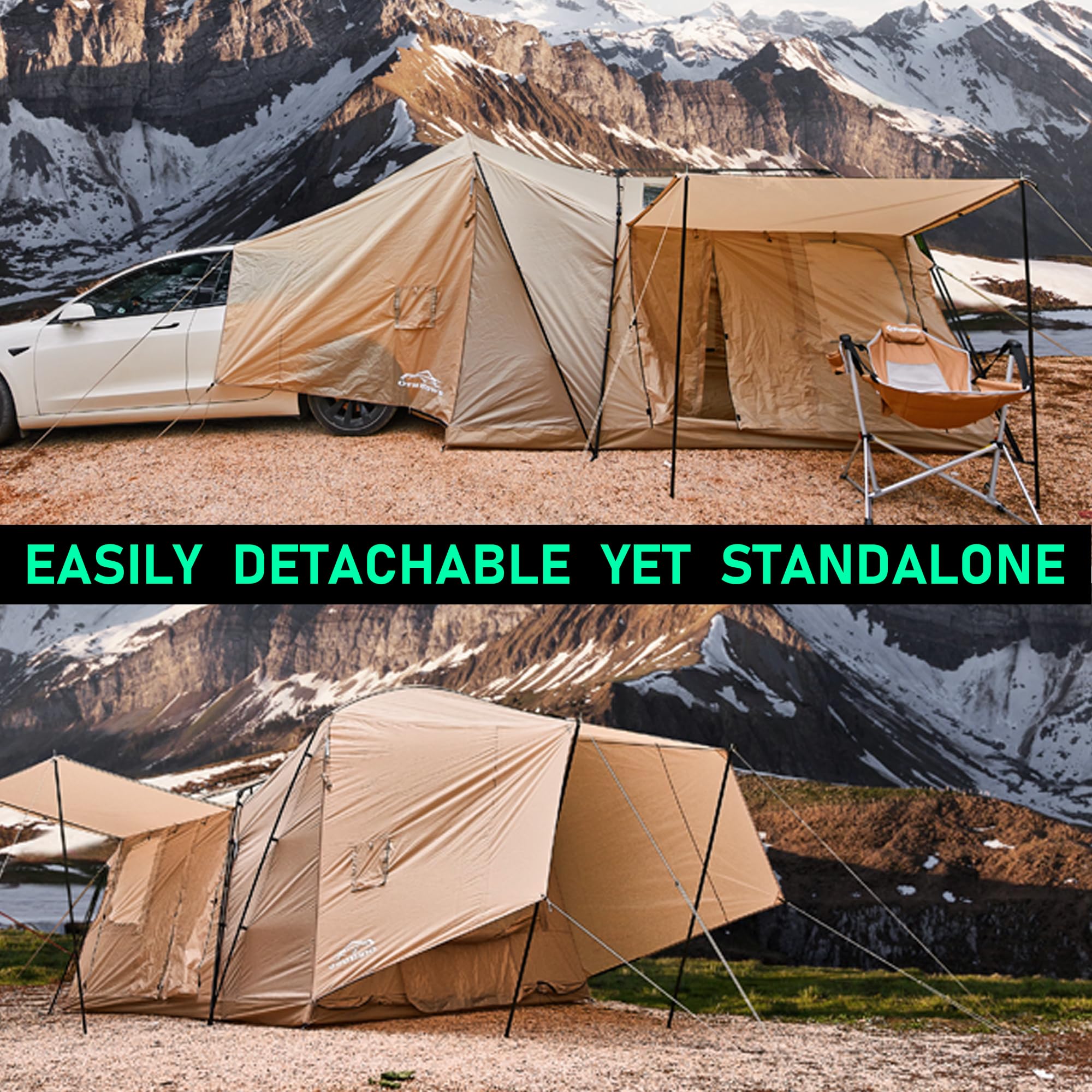 Amazon | Otrifowd ACtent Tesla Model 3&Y用 ポップアップ式SUVテント