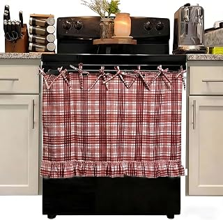 Handmade Oven Skirts, Farmhouse Kitchen Décor, Handmade Embroidery OvenSkirts, Heat…