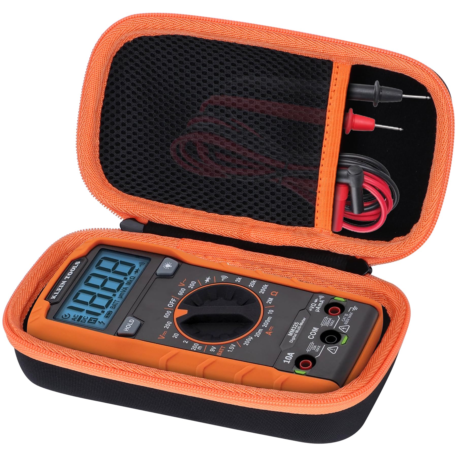 Lebakort Storage Case Compatible with Klein Tools 69355 / 69149P / MM325 / MM400 / MM300 Digital Multimeter Voltage Tester 600V AC/DC