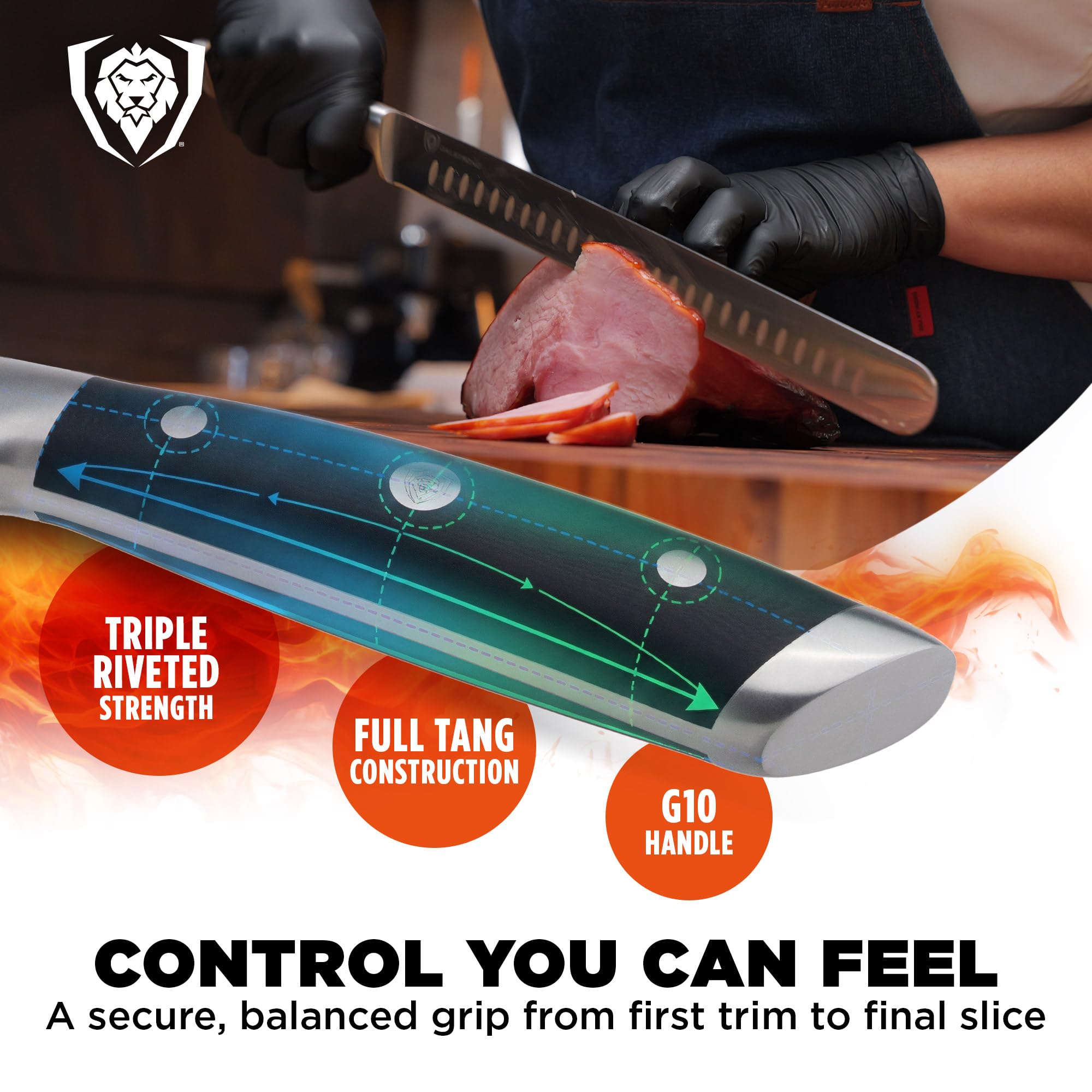 Dalstrong 2-Piece Knife Set, 12-Inch Slicer and 6-Inch Boning Knife — Amazon image 5