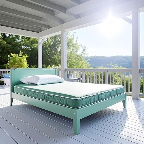 Miniatura 5 de Mielmoon The Original Medical - Colchón impermeable de vinilo de doble cara con parte superior apretada de Estados Unidos, espuma adaptable y alivio