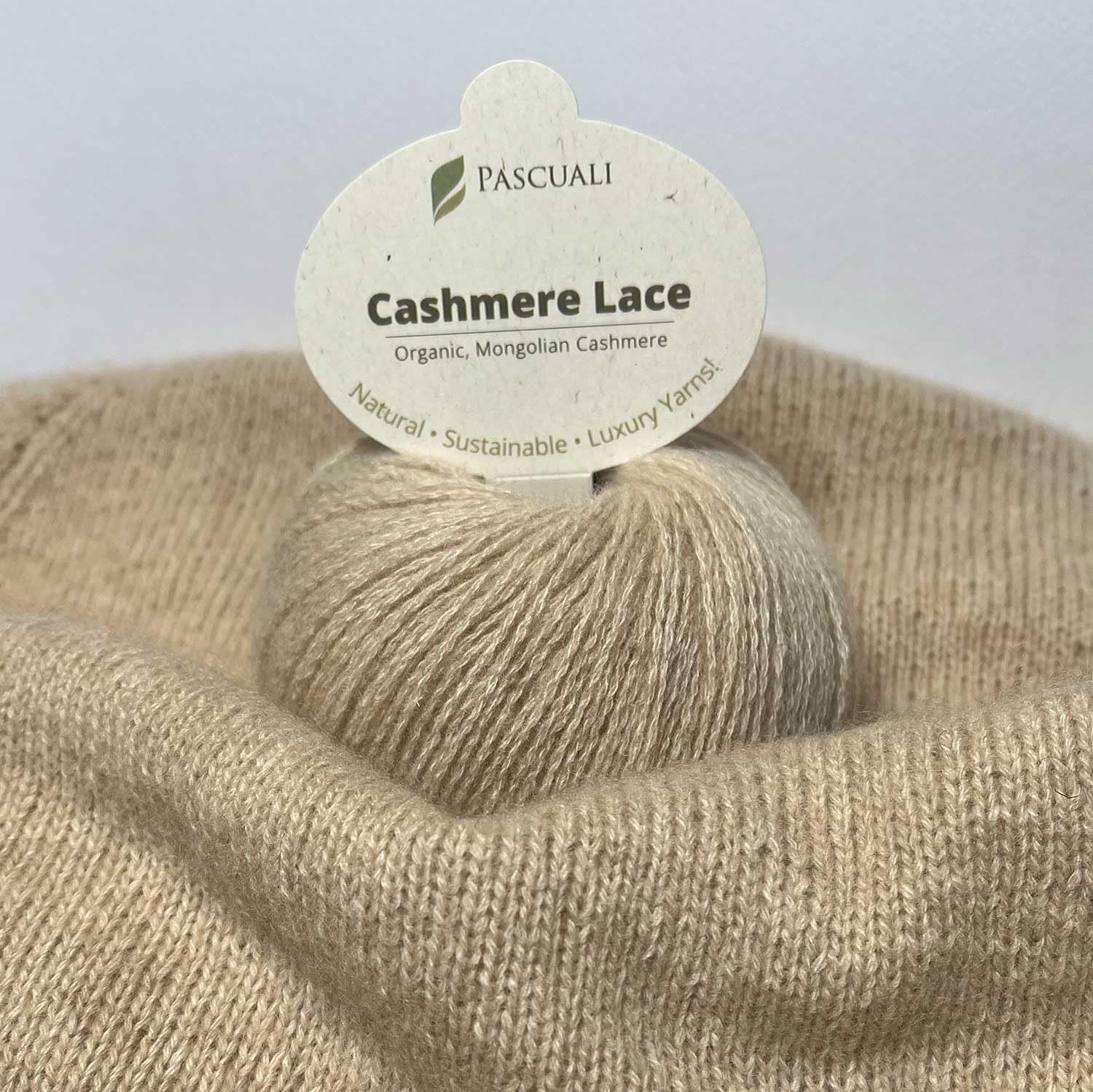 PASCUALI | Bio Cashmere Lace - Gomitolo di lana 100% cashmere per lavorare a maglia e all'uncinetto, set da 4 gomitoli, 100 g, colore: fucsia 60