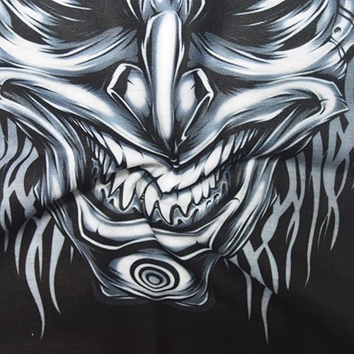 Miniatura 65 de Obacle - Media máscara de calavera, para protección contra el viento, el sol, sin costuras, 3D, para hombres, mujeres, duradera, delgada, Hombres