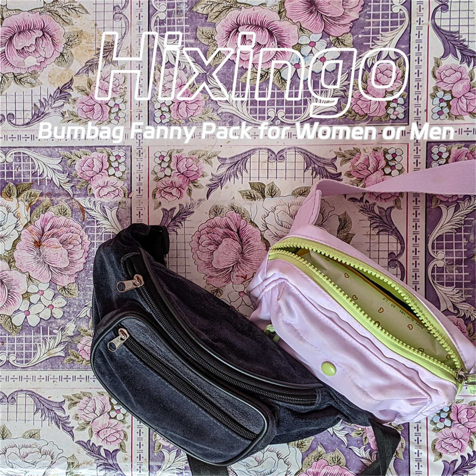 Violet - Sac Banane Pour Femmes, Sacoche De Ceinture, De Poitrine