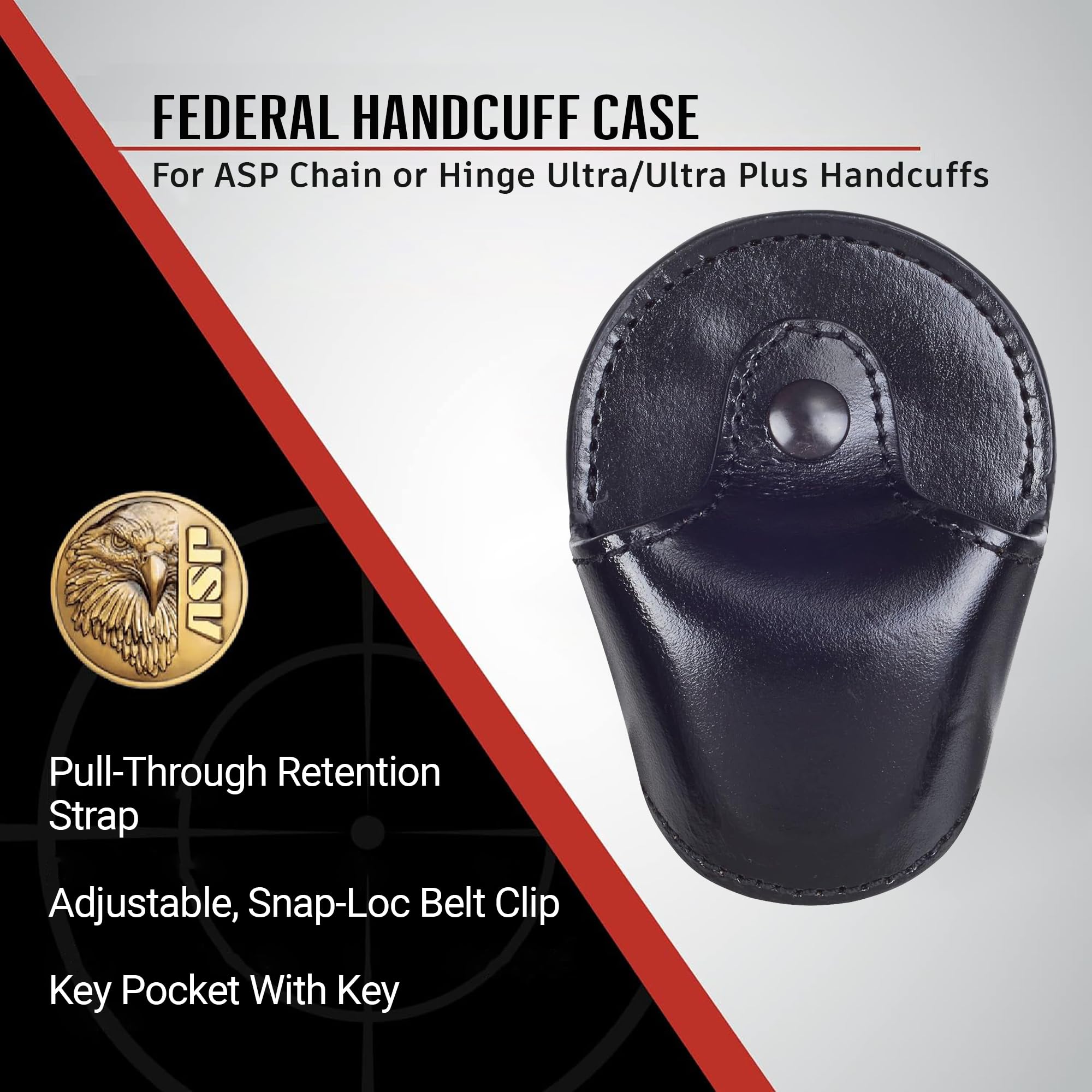 Snapklik.com : Inc Federal Handcuff Case Handcuffs, Police Gear For ...