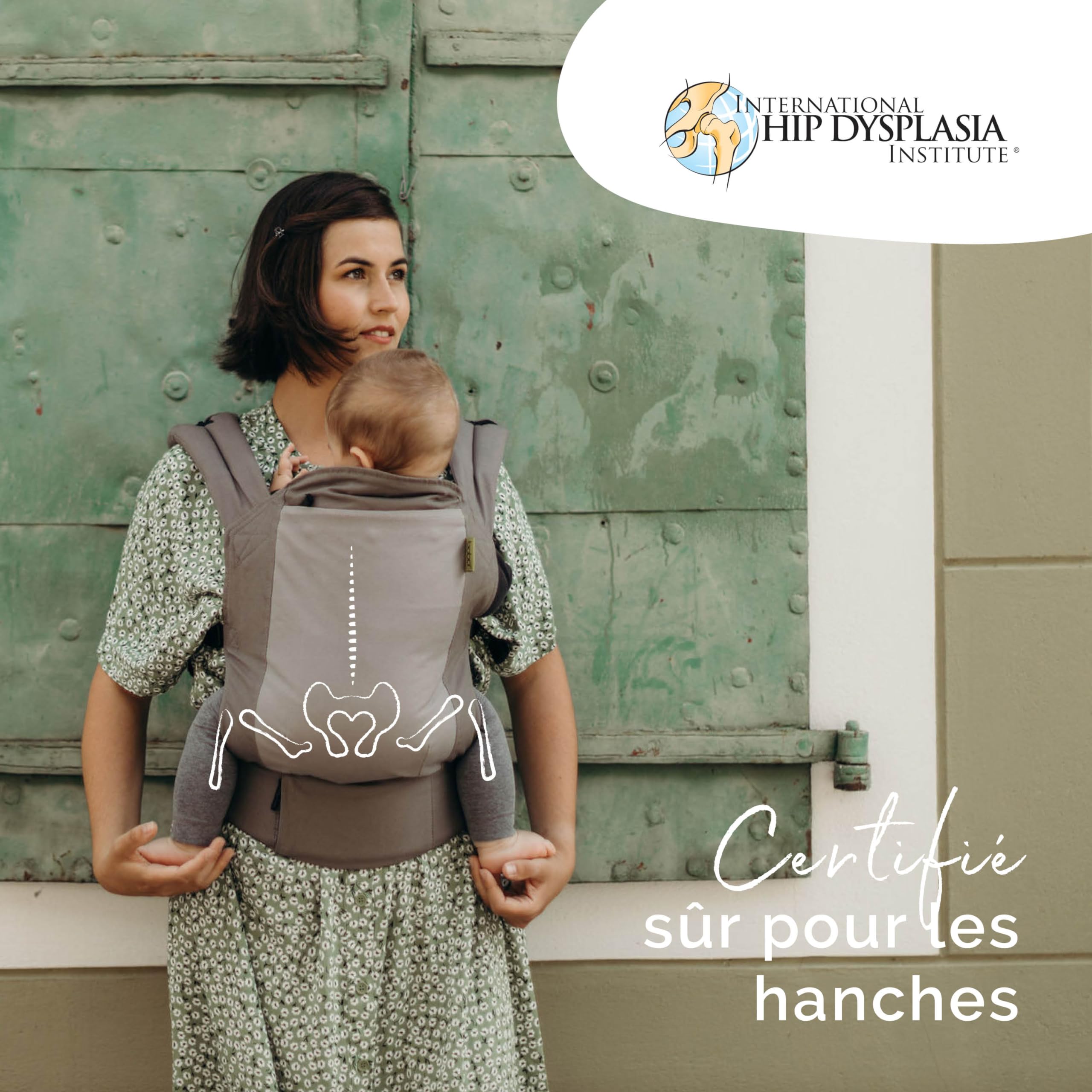 Boba Porte-bébé Classic 4GS - Dusk - Sac à dos ou sac avant pour les nouveaux-nés de 3 kilos et les enfants jusqu'à 20 kilos.