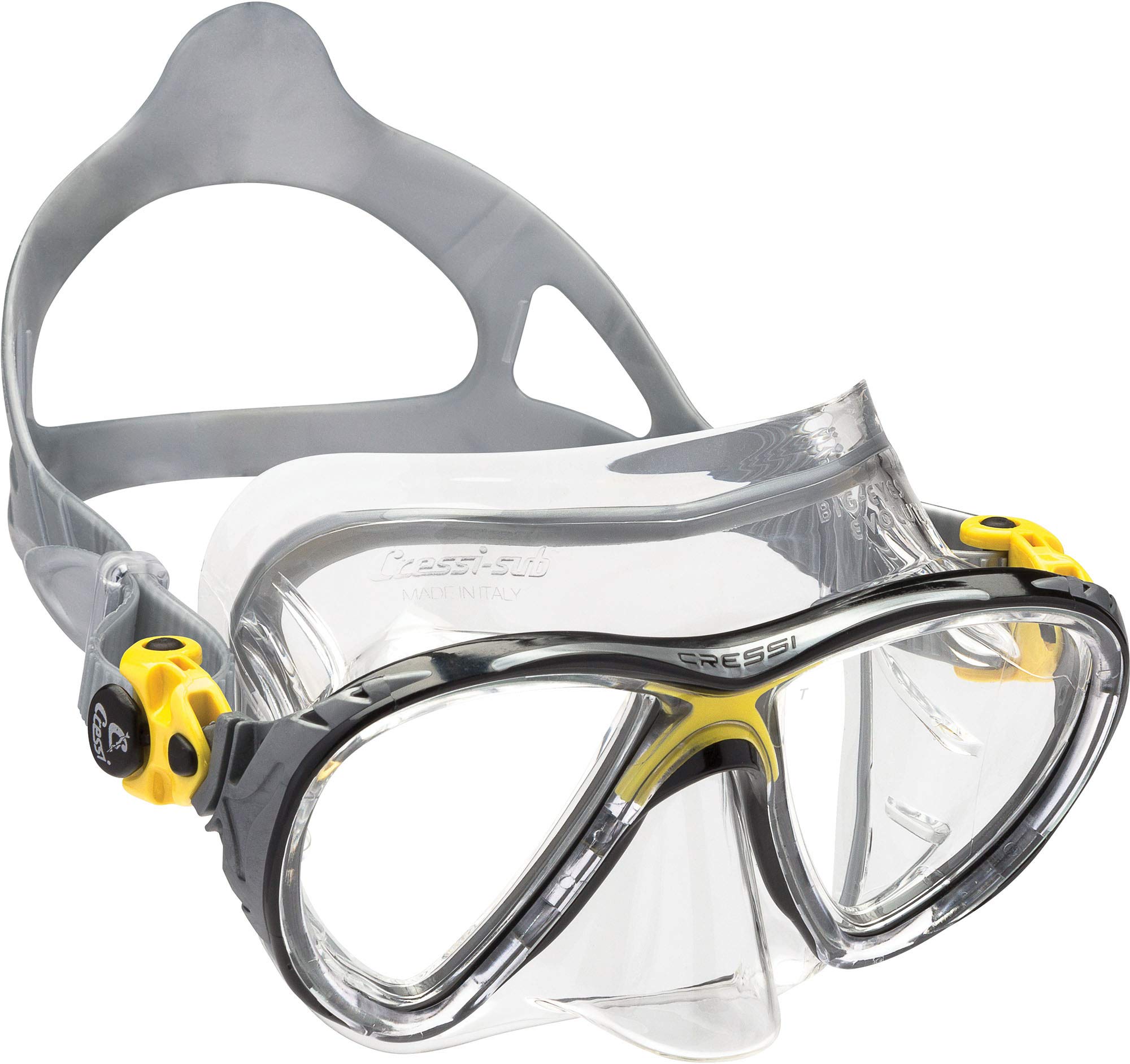 Cressi Professionelles Kombinationsset aus Maske und Schnorchel oder Kit aus Maske, Schnorchel und Flossen