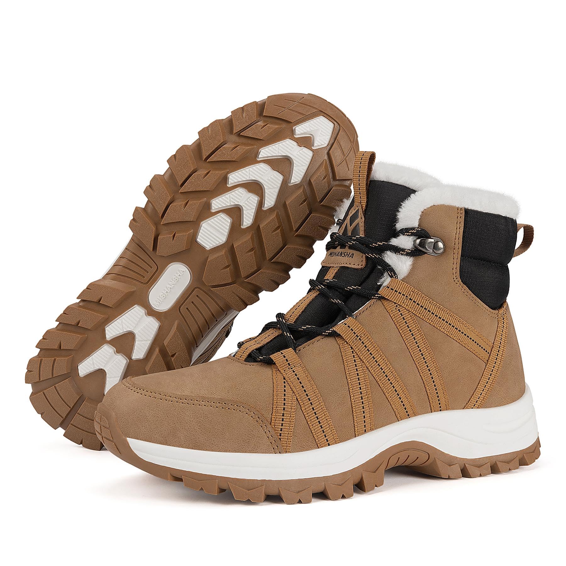 Mishansha Botas de Nieve Mujer Cálido Forrados Invierno Gr.36-42
