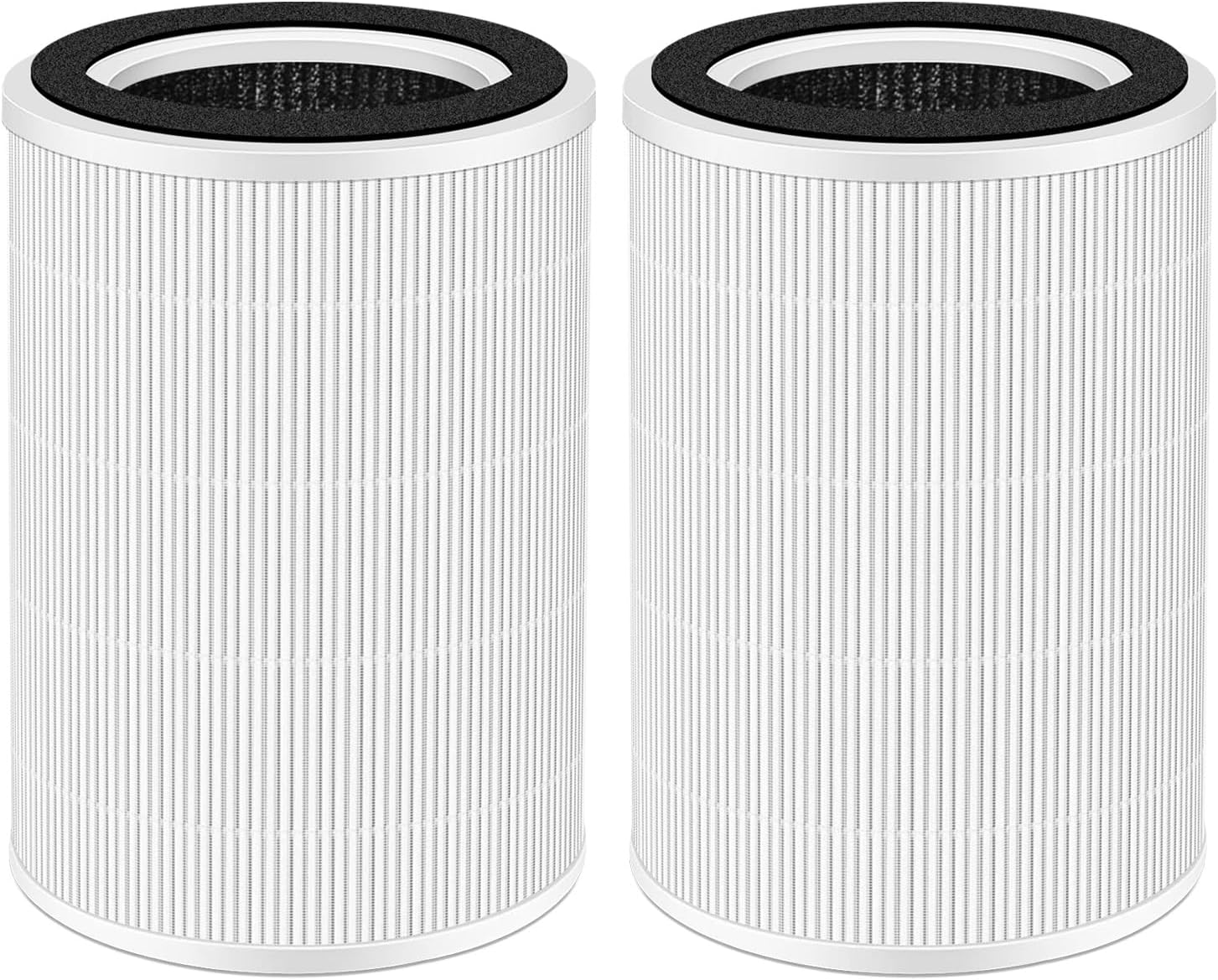 Replacement Filter Compatible With ECOSELF HAP604 Air Purifiers, 3-In-1 Air Filter, H13 Efficiency Activated Carbon Filtration Hepa, 2-Pack