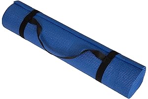 Wakeman Yoga Mat: Double-Sided, Cushioned Workout Essential