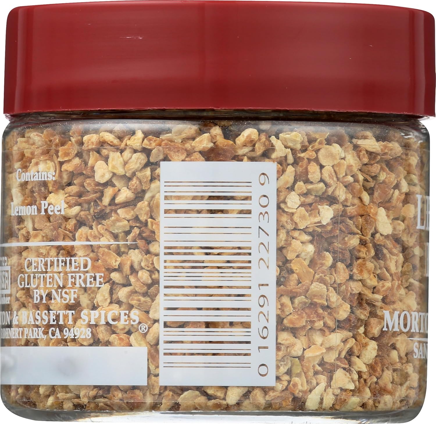 Morton & Bassett Lemon Peel Seasoning, Vegan, 1 Ounces (Pack of 3)