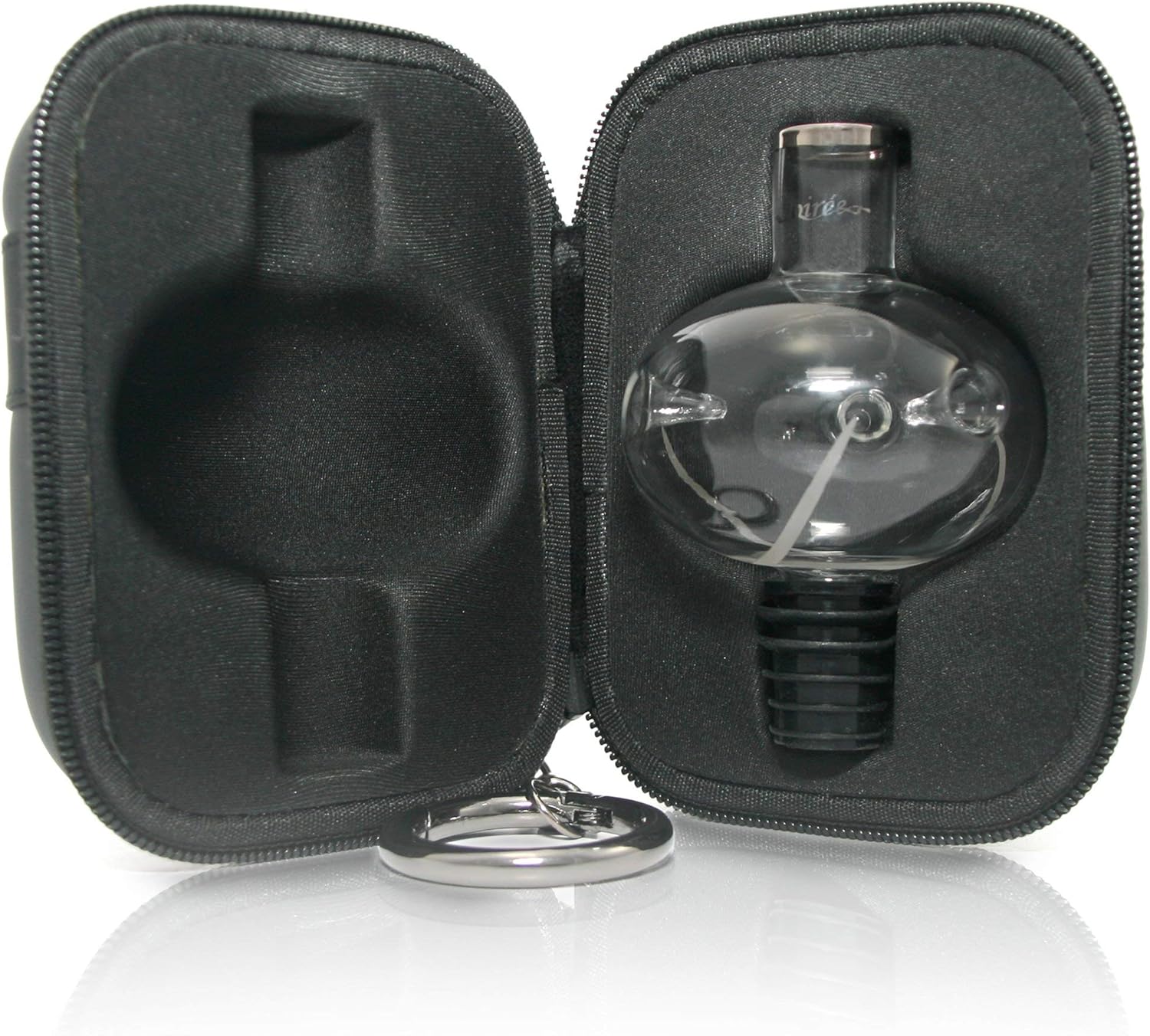 SOIRE'E Handmade Glass Wine Aerator With Travel Case - For Red Wine, White Wine, And Rose Wine!