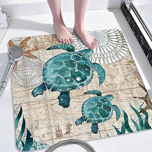 Miniatura 13 de Alfombra de Bañera Antideslizante Arcoíris, Alfombra de Baño Boho para Bebé para Bañera Alfombra de Goma para Bañera, Alfombras de Baño para Niños