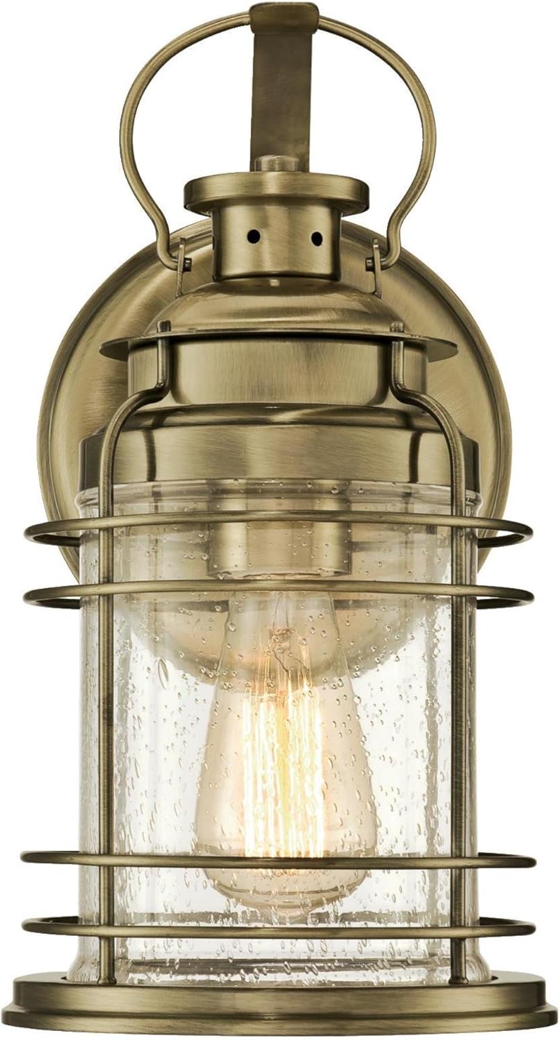 ❤ Crаzу Dеаlѕ Westinghouse Lighting 6335200 Kellen One-Light Outdoor Wall Fixture, Antique Brass Finish with Clear Seeded Glass Nеw Arrіvаlѕ Westinghouse Lighting 6335200 Kellen One-Light Outdoor Wall Fixture, Antique Brass Finish with Clear Seeded Glass