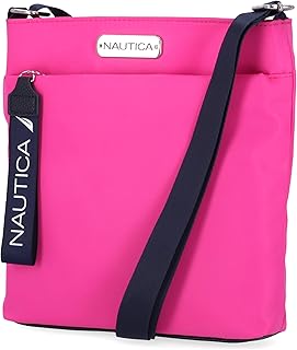 Nautica Diver Nylon Small Women's Crossbody Bag Purse with Adjustable Shoulder Strap