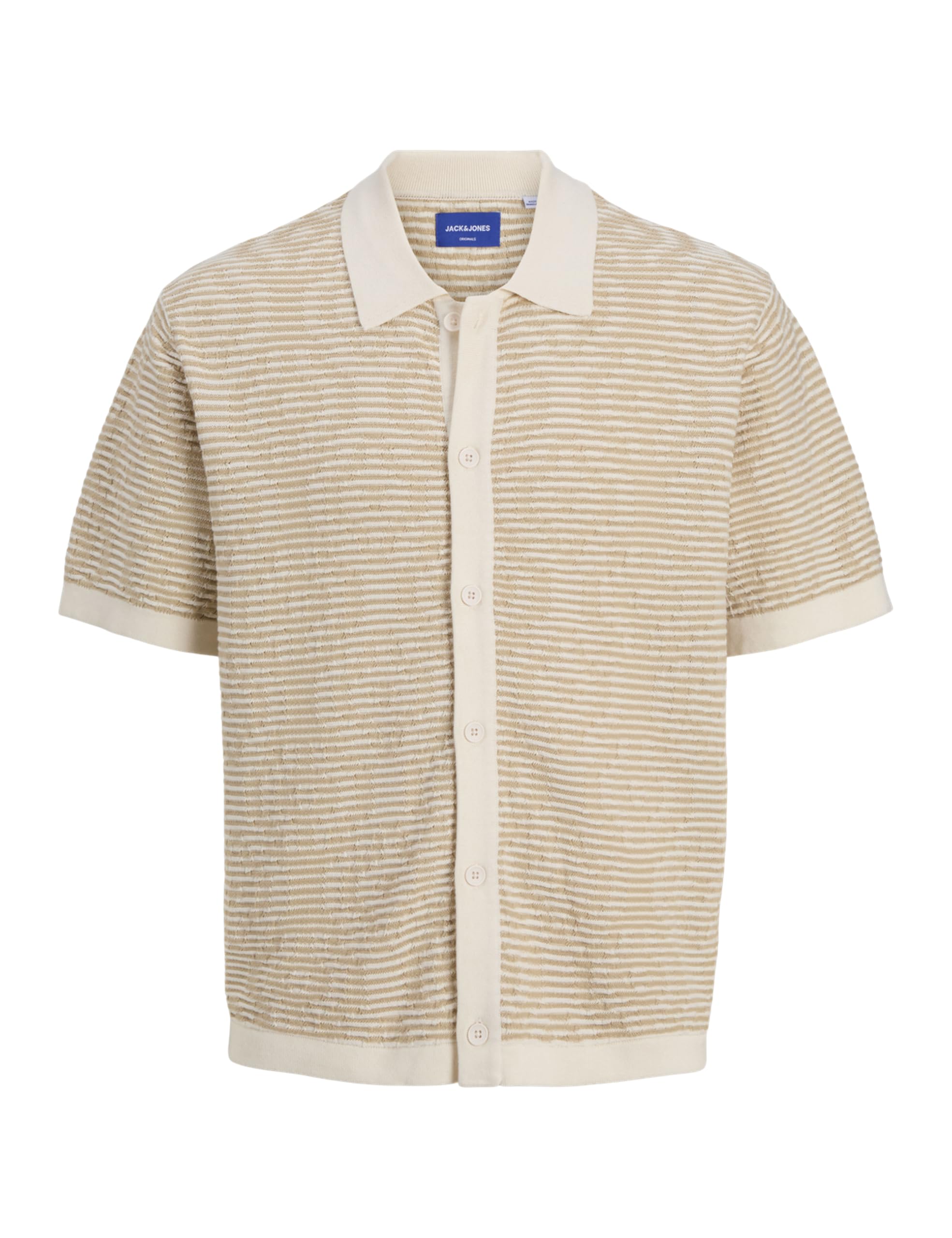 JACK & JONES Jorparos Jacquard Knit Ss Polo