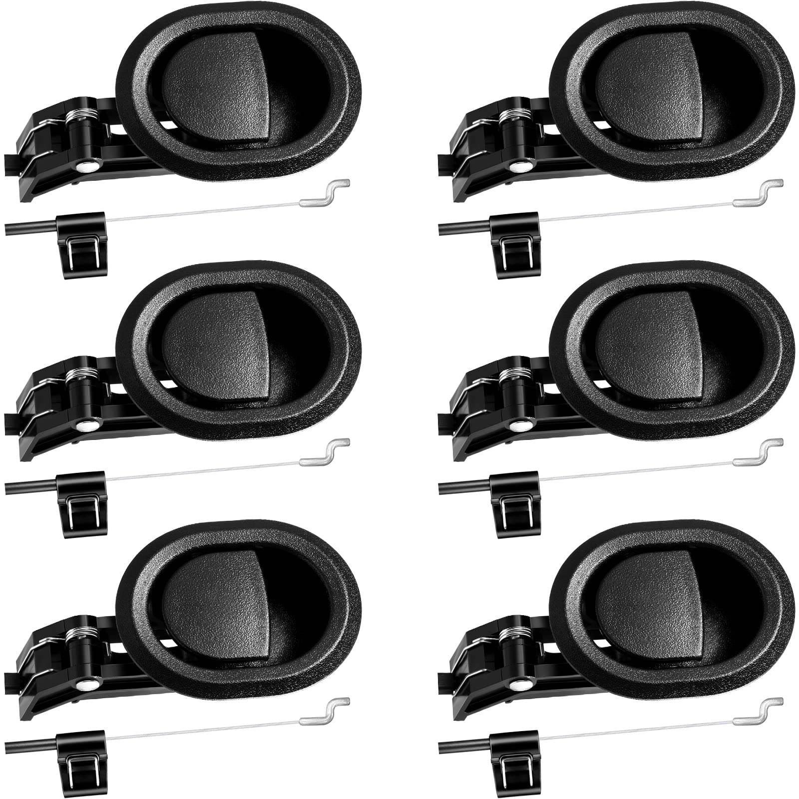 6 Pieces Recliner Pull Handle Replacement Chair Sofa Recliner Release Pull Handle Replacement