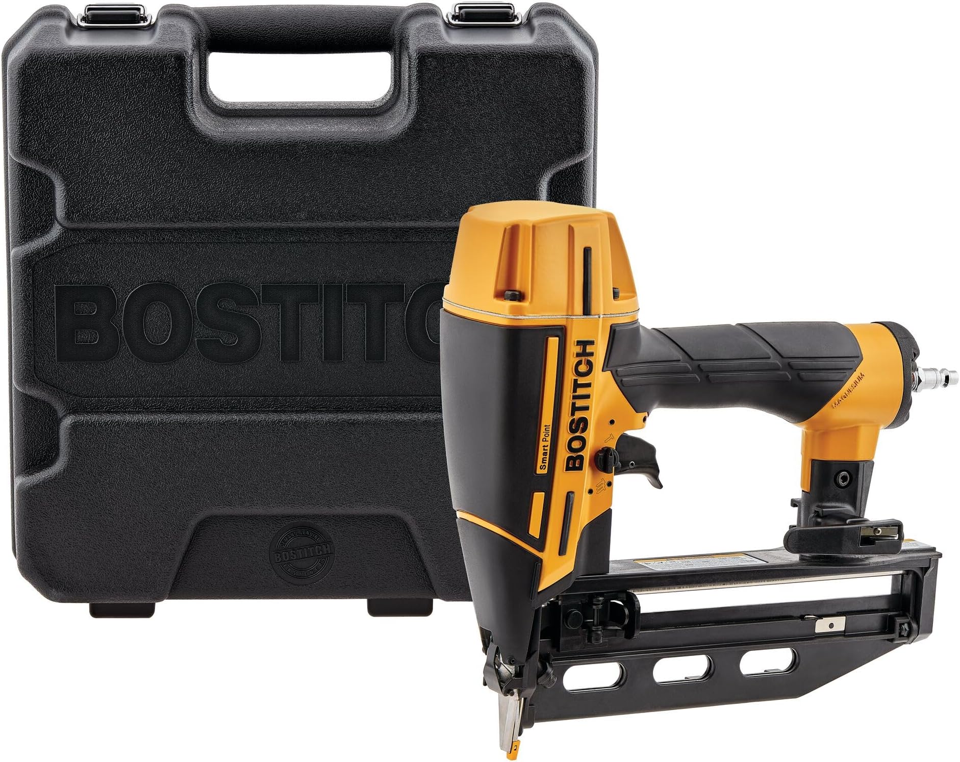 Bostitch BTFP72155 Smart Point DA Style Nailer Kit, Angle Finish