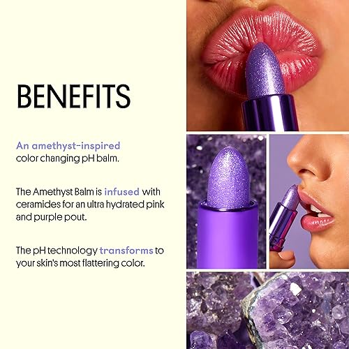 Miniatura 3 de Winky Lux Glimmer Balm - Bálsamo labial con pH rosa que cambia de color con infusión de vitamina E para una hidratación durante todo el día y un