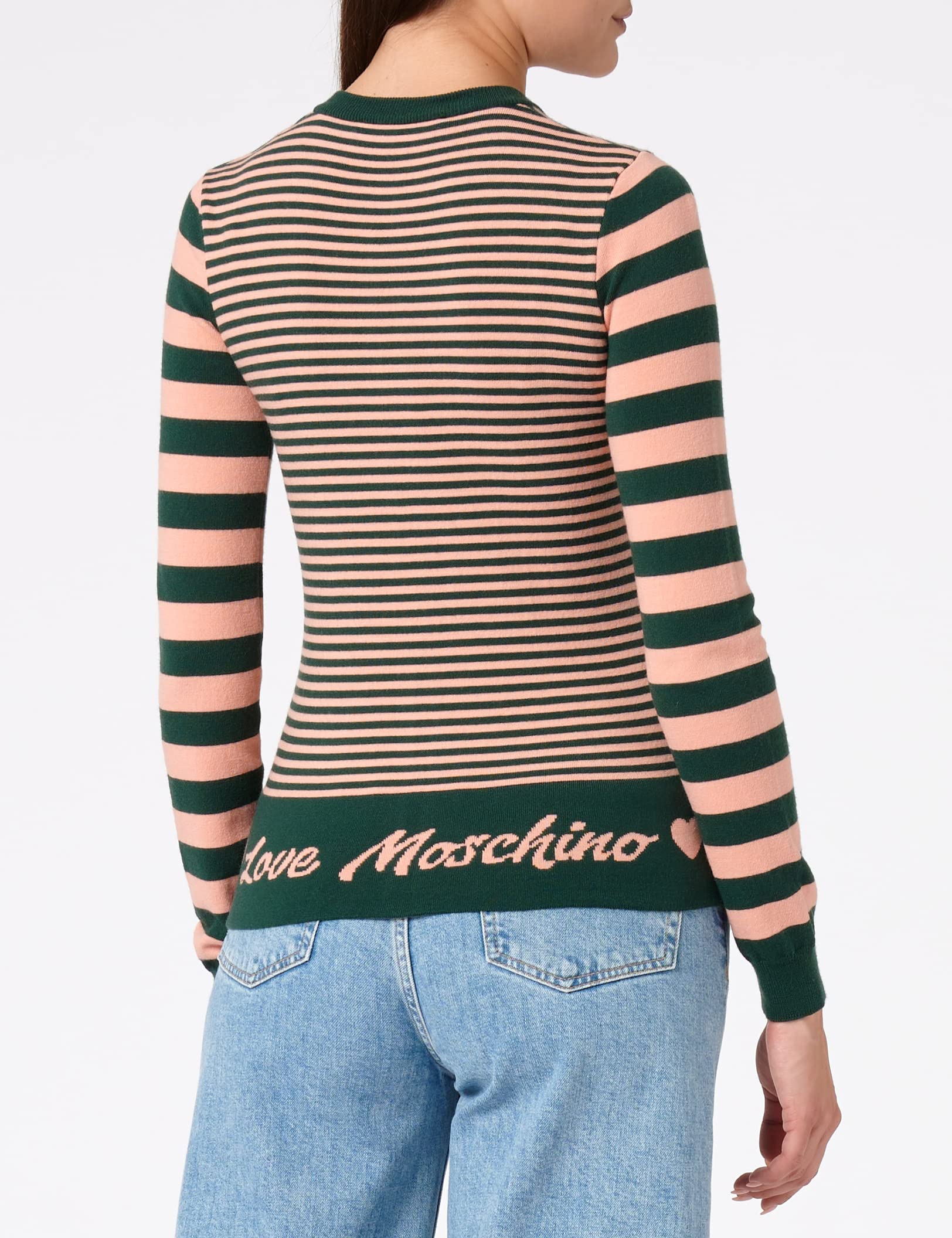Love Moschino Kurtka Kobiety Kurtka Zapinana Na Zamek Z Mieszanej Wełny