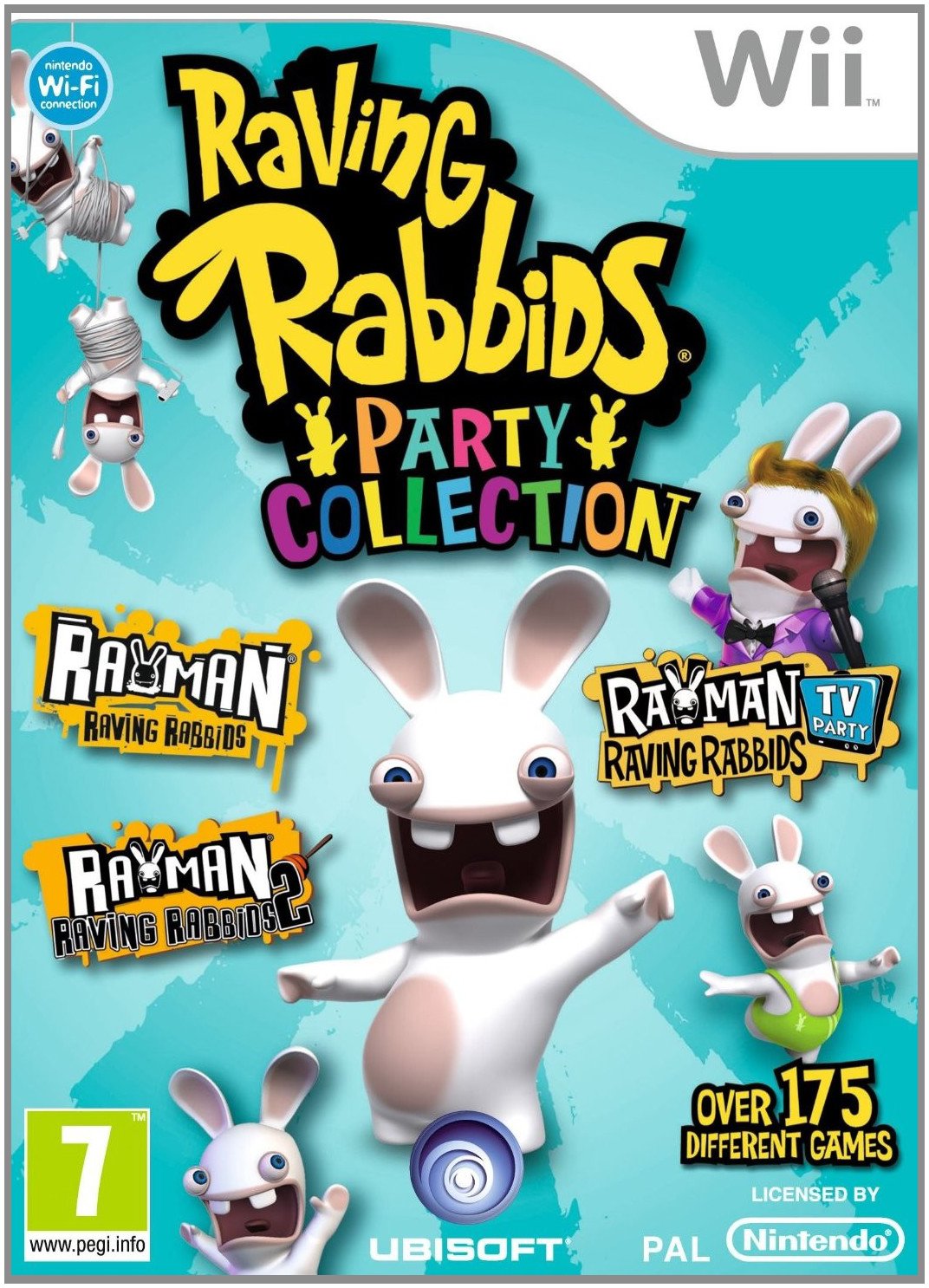 Jeu Wii : Rayman Contre Les Lapins Crétins - Occasion Sans Boîte (État Correct)