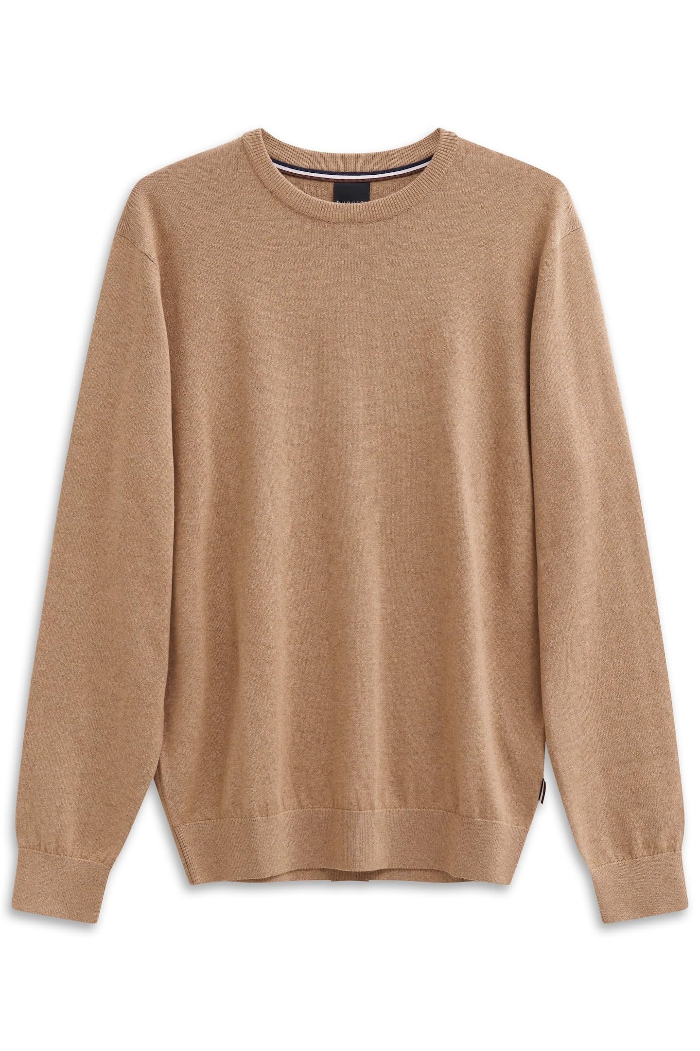 bugatti Herren Pullover Rundhals 7400-85520D | Regular Fit Kaschmir-Mix stilvoll Feinstrick für Alltag, Büro und Freizeit