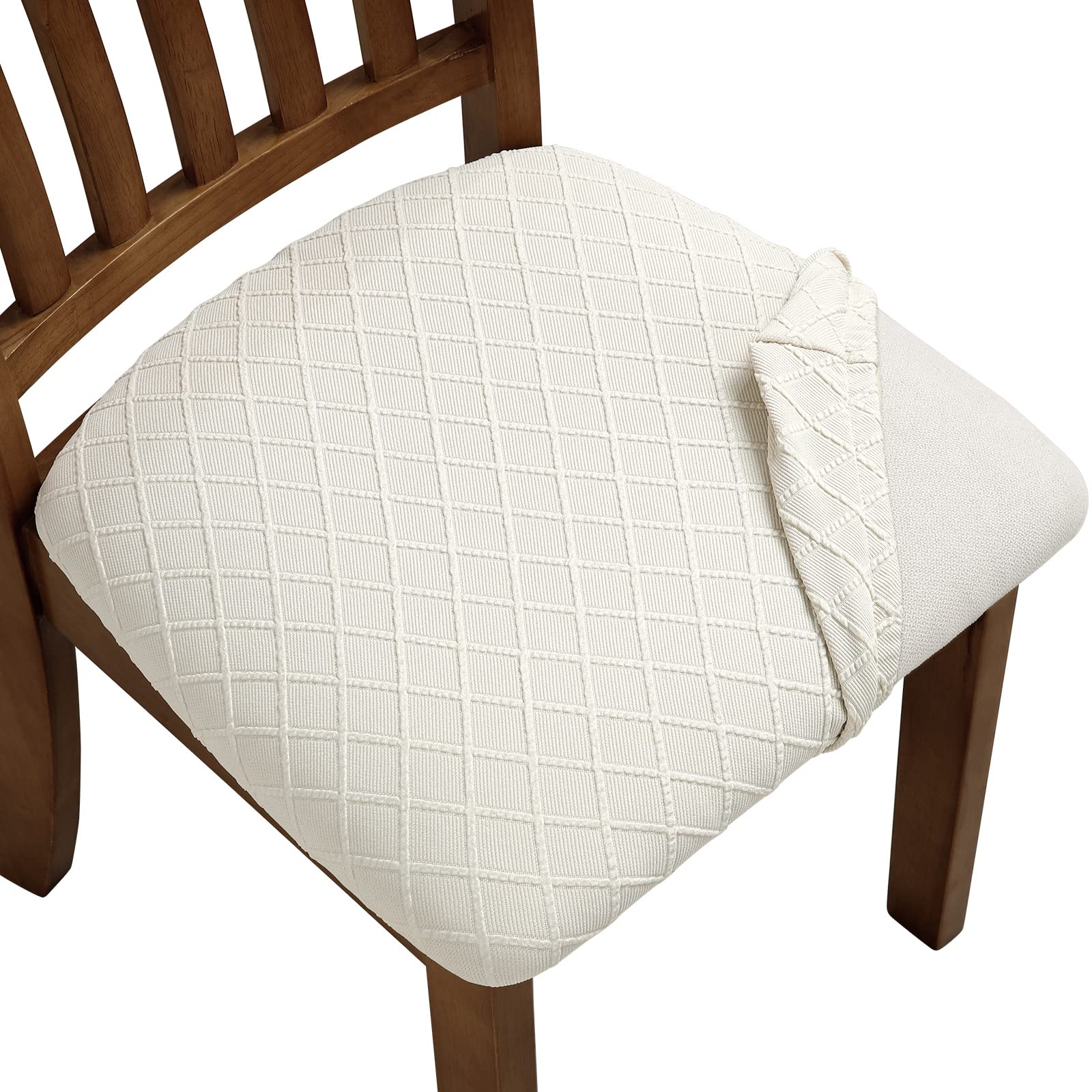 YISUN Chair Seat Covers, Chair Covers for Dining Chairs, Stretch ...