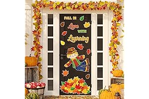 50 Pcs Fall Bulletin Board Decorations Set