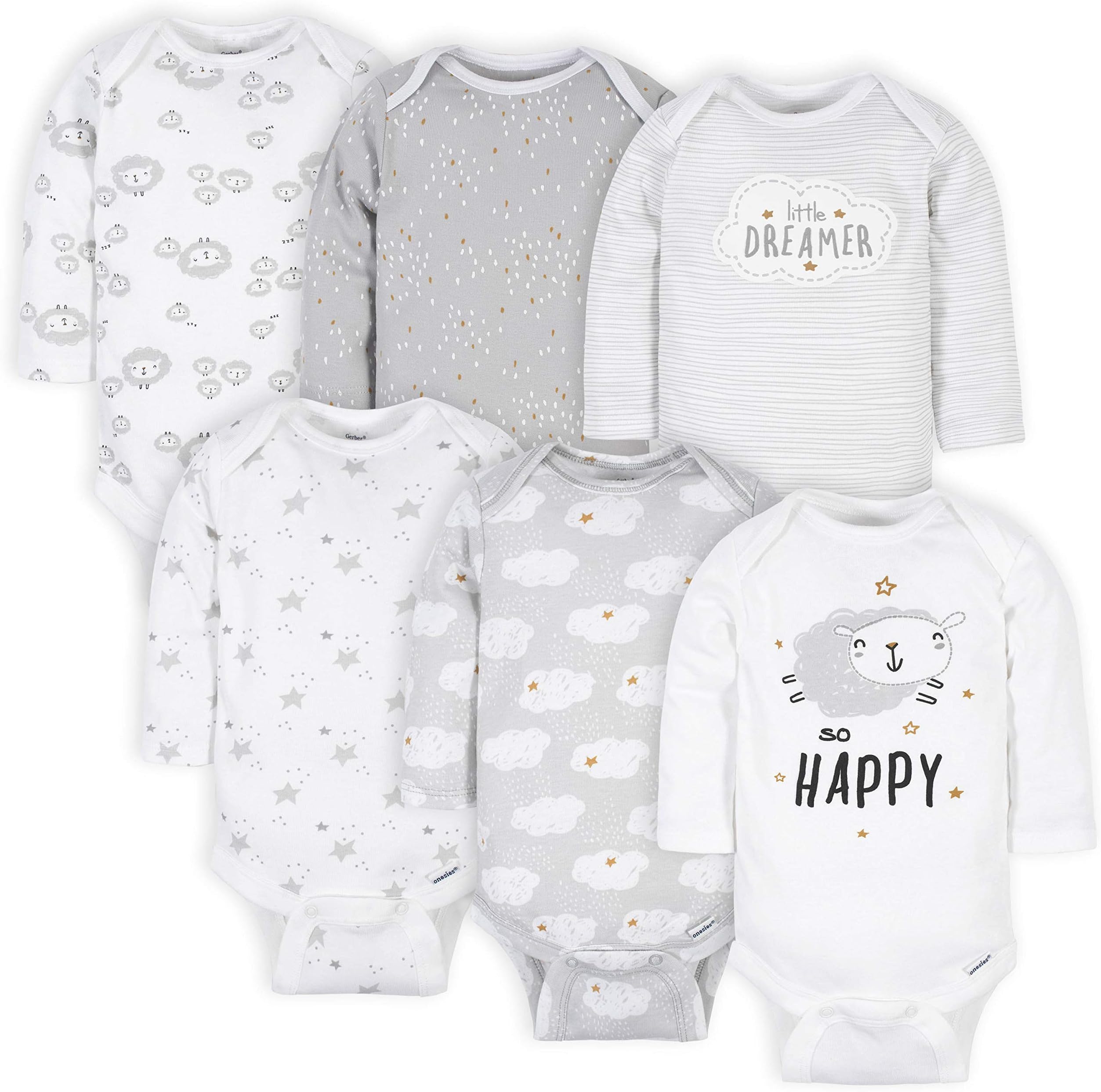 GerberBaby Girls Toddler T-Shirt Set
