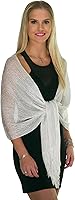 Vista 5 de ShineGlitz - Chales y mantones elegantes para mujer, para usar con ropa y vestidos de noche