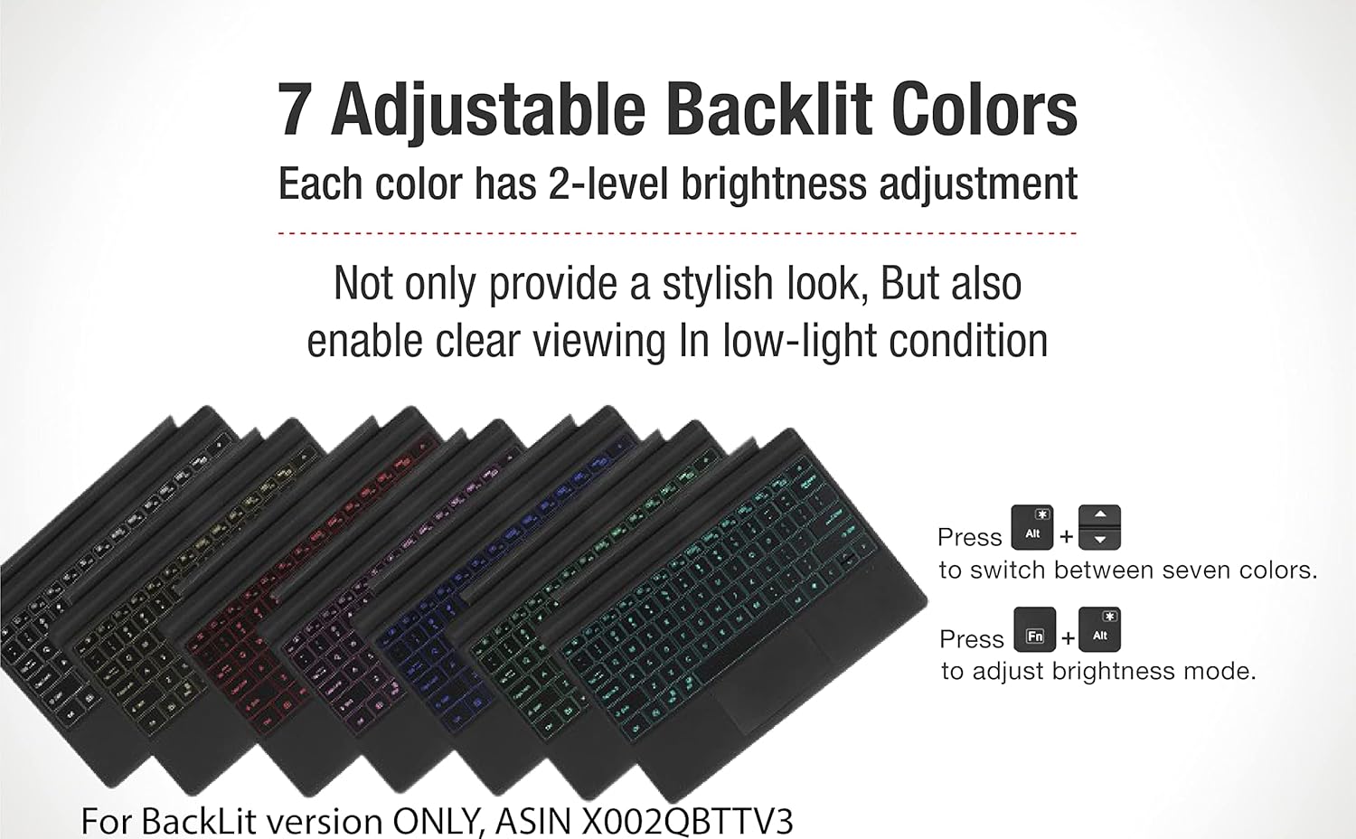 Exсluѕіvе Keyboard Replacement Type Cover Trackpad Mouse for Microsoft Surface Pro 7/6 / 5/4 / 3 Ergonomic Portable Slim Wireless Bluetooth Rechargeable (with Backlit) Buу 2 gеt 3 Keyboard Replacement Type Cover Trackpad Mouse for Microsoft Surface Pro 7/6 / 5/4 / 3 Ergonomic Portable Slim Wireless Bluetooth Rechargeable (with Backlit)