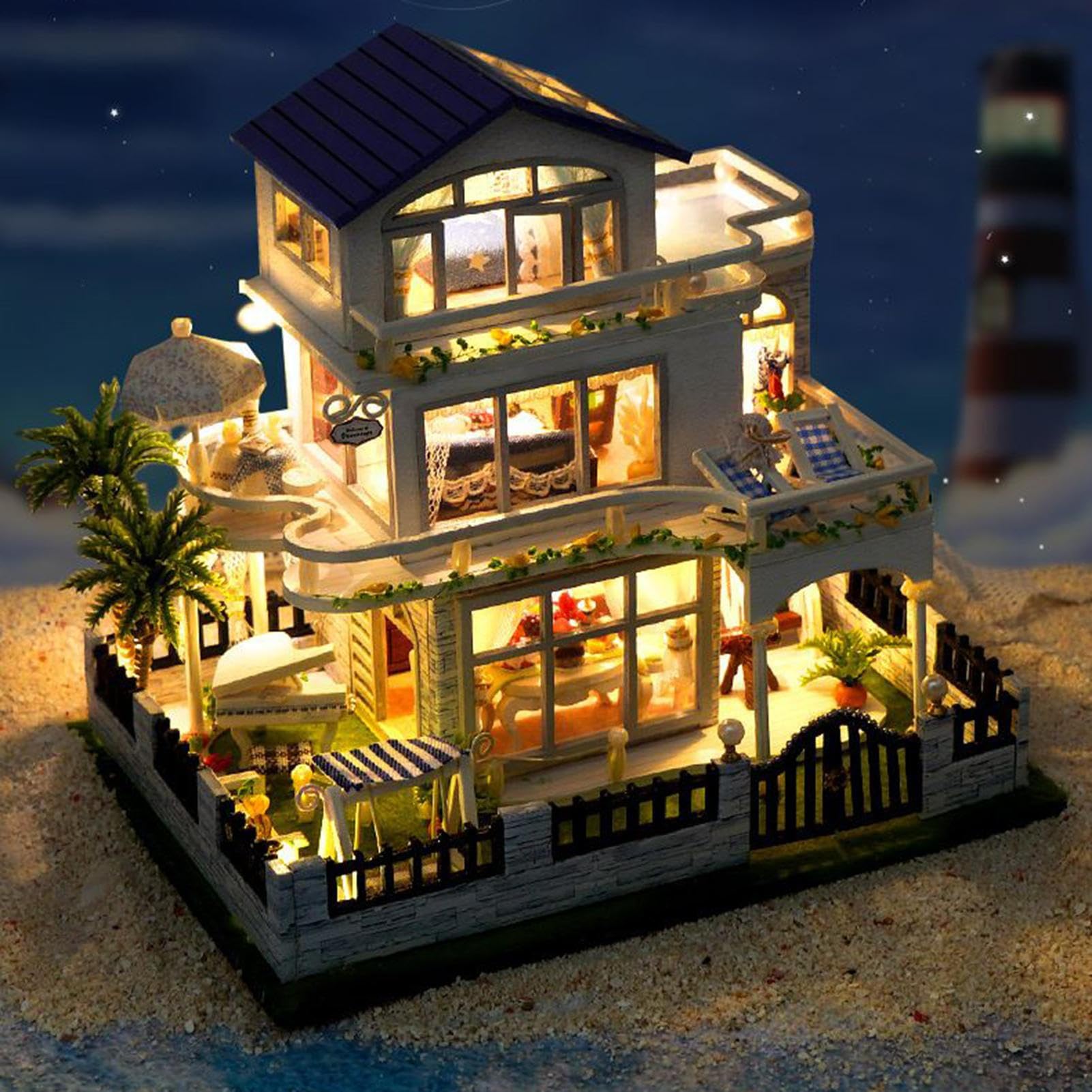Kit de construcción de casita Set manualidades decoración hogar