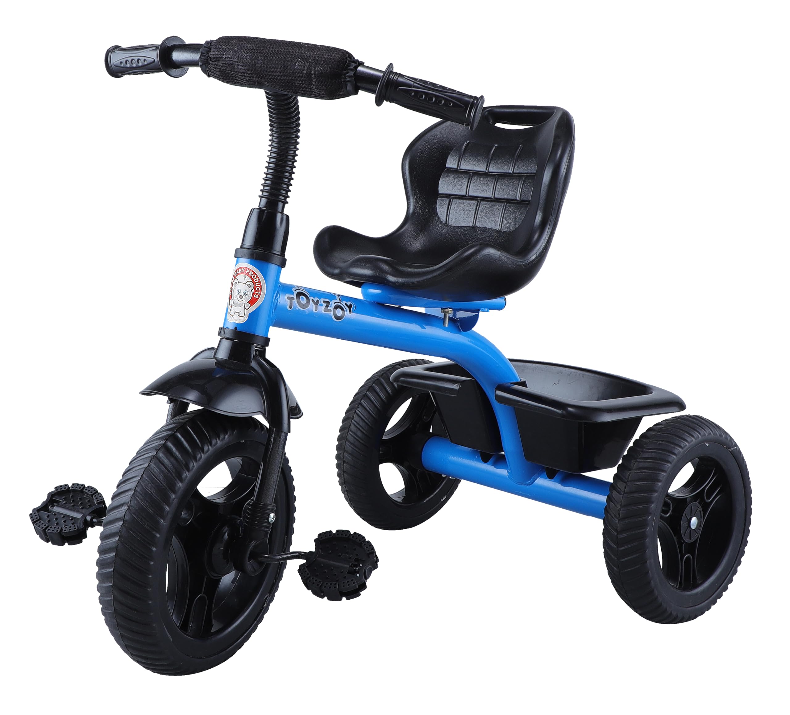 Toyzoy Mini Mac Trike|Tricycle for Kids|Boys|Girls Age Group 2+ Years (Blue)-image-30
