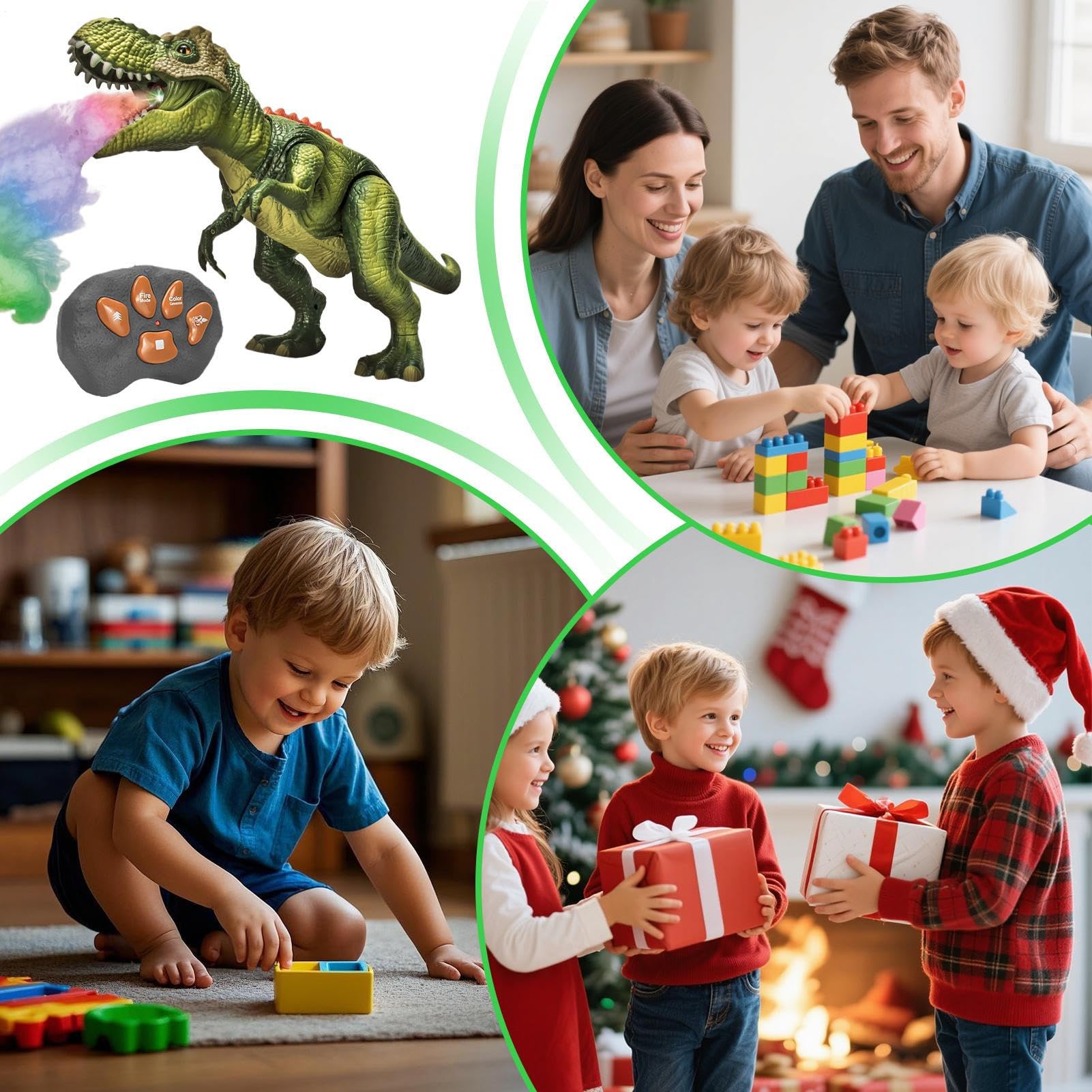 Dinosauro Telecomandato Animale Camminante E Spruzzo