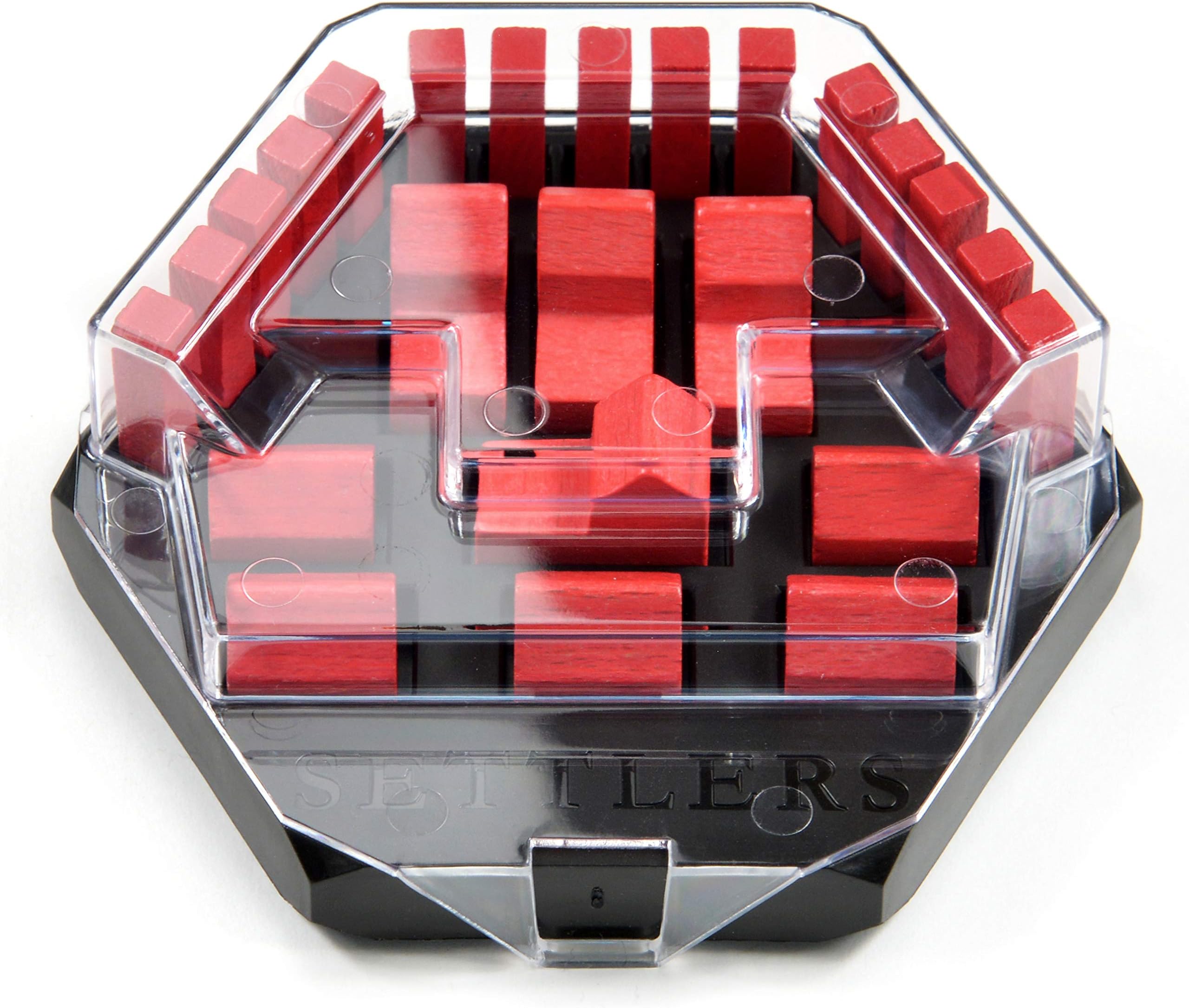 Settlers Game Piece Holder/Organizer - Black (Set of 6)
