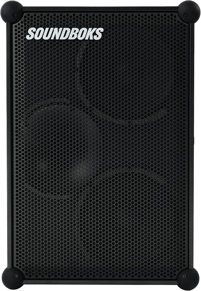 SOUNDBOKS 4 – Bluetooth Performance Speaker – USB-C Charging Battery – Loudest Party Speaker with 40 Hours of Battery – Wireless and Portable Speaker - Designed in Denmark – 126dB (Black)