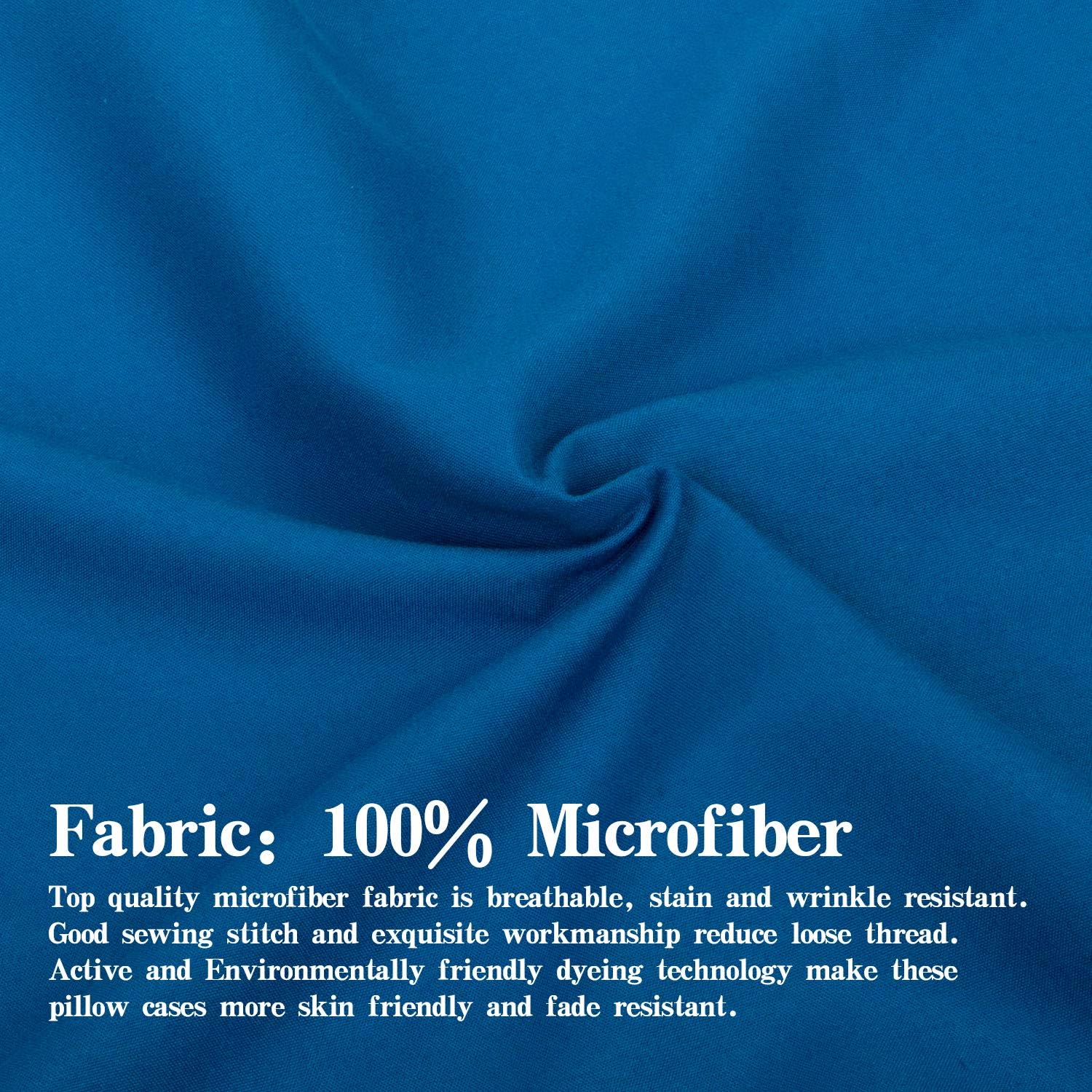 NTBAY 100% Brushed Microfiber Twin Flat Sheet, 1800 Super Soft and Cozy, Wrinkle, Fade, Stain Resistant Bed Top Sheet Only, Royal Blue : Home & Kitchen
