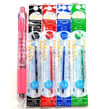 Amazon.com : Zebra Sarasa Multi Pink Body [4 Color Ballpoint