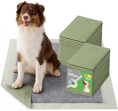 Bedsure Dog Pee Pads Extra Large, 28" x 34" Puppy Training Pads 52 Count