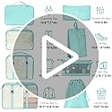 8-Set-Packing-Cubes-for-SuitcasesPacking-Cubes-with-Shoe-Bag-Cosmetics-Bag-Clothing-Bag-Accessories-Bags-Packing-Cubes-for-Travel-Luggage-Organizer-Women-MenBlack