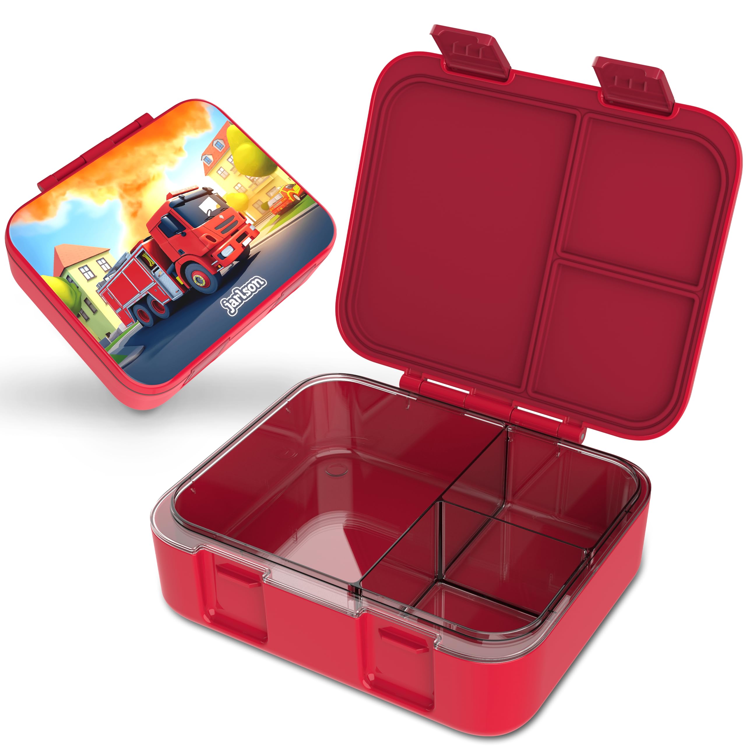 Boîte à Goûter Personnalisable Mepal Pour Enfant - Compartiments, Anti-Fuite, Sans BPA, Motif Véhicules