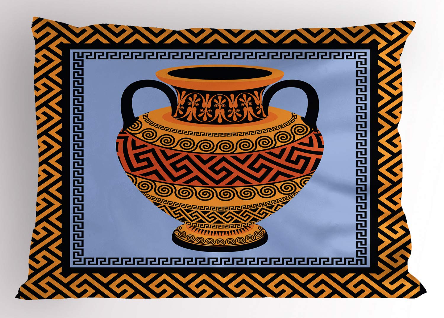 ABAKUHAUS Rivestimenti a quadri per sedie da sala da pranzo, Old Celtic Mode, cuscini decorativi impermeabili
