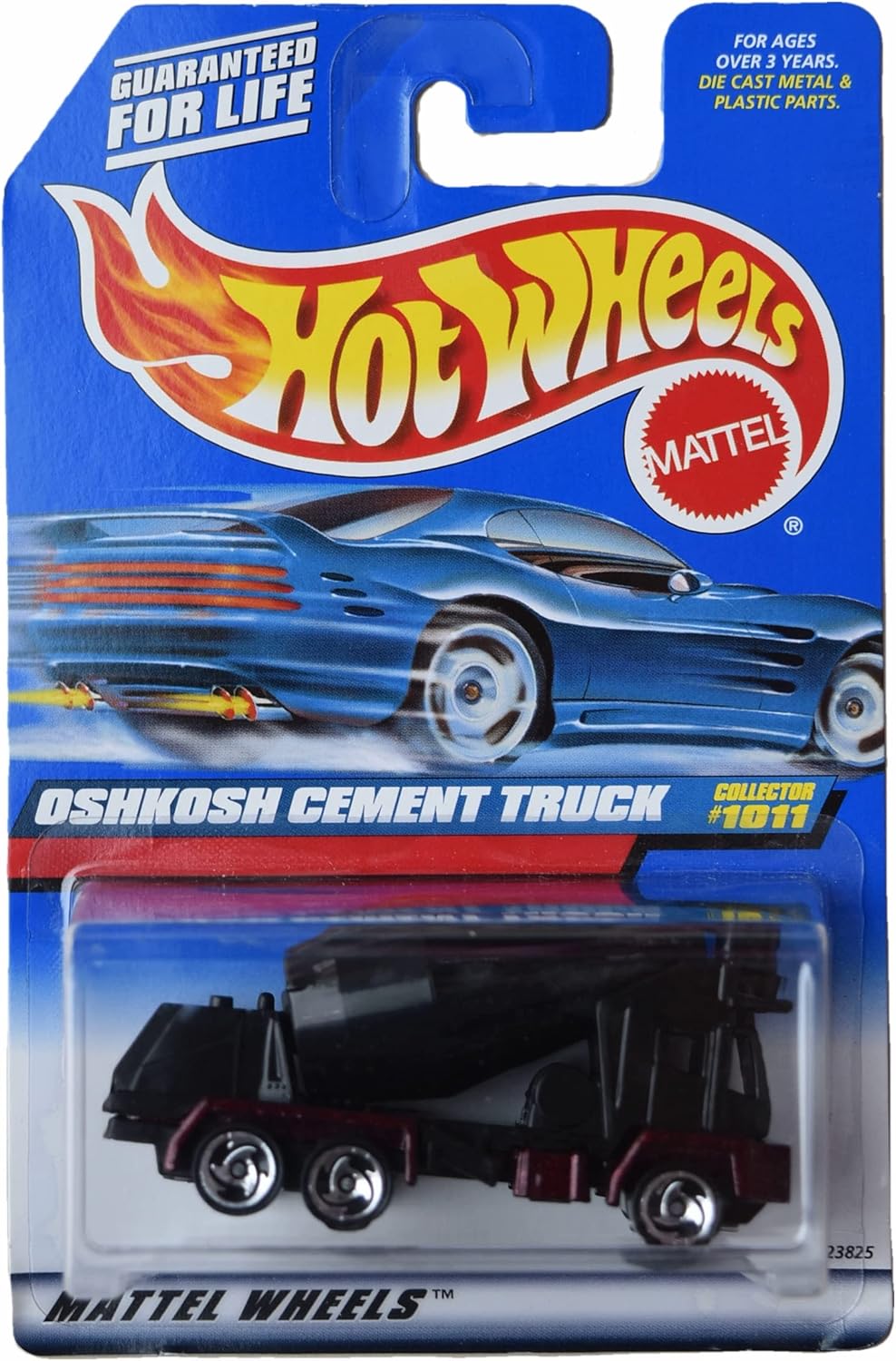 Hot Wheels OshKosh Cement Truck, Black/red #1011