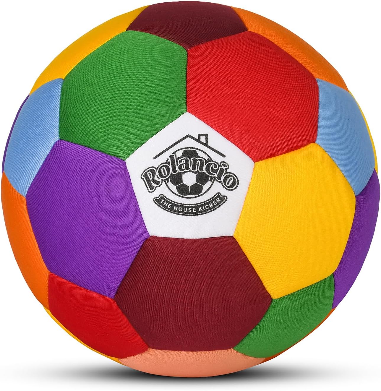 The House Kicker – Balón de fútbol para interiores, tamaño 4, suave y seguro, pelota de interior para el hogar y patios, pelota de casa, ideal para