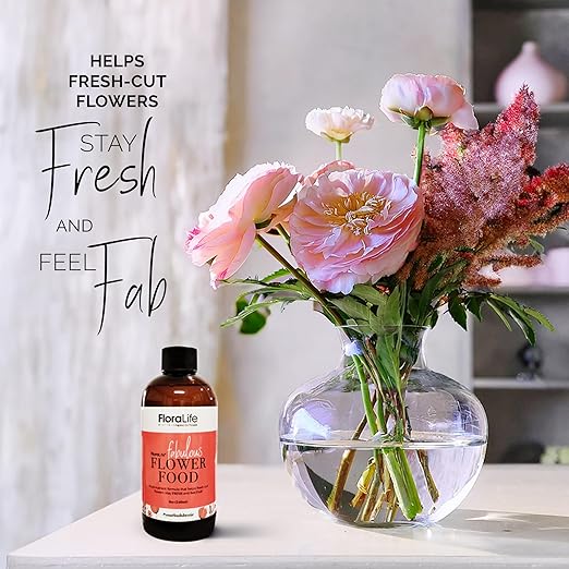 FloraLife Alimento para Flores Frescas - Solución Líquida - 8oz miniatura 4