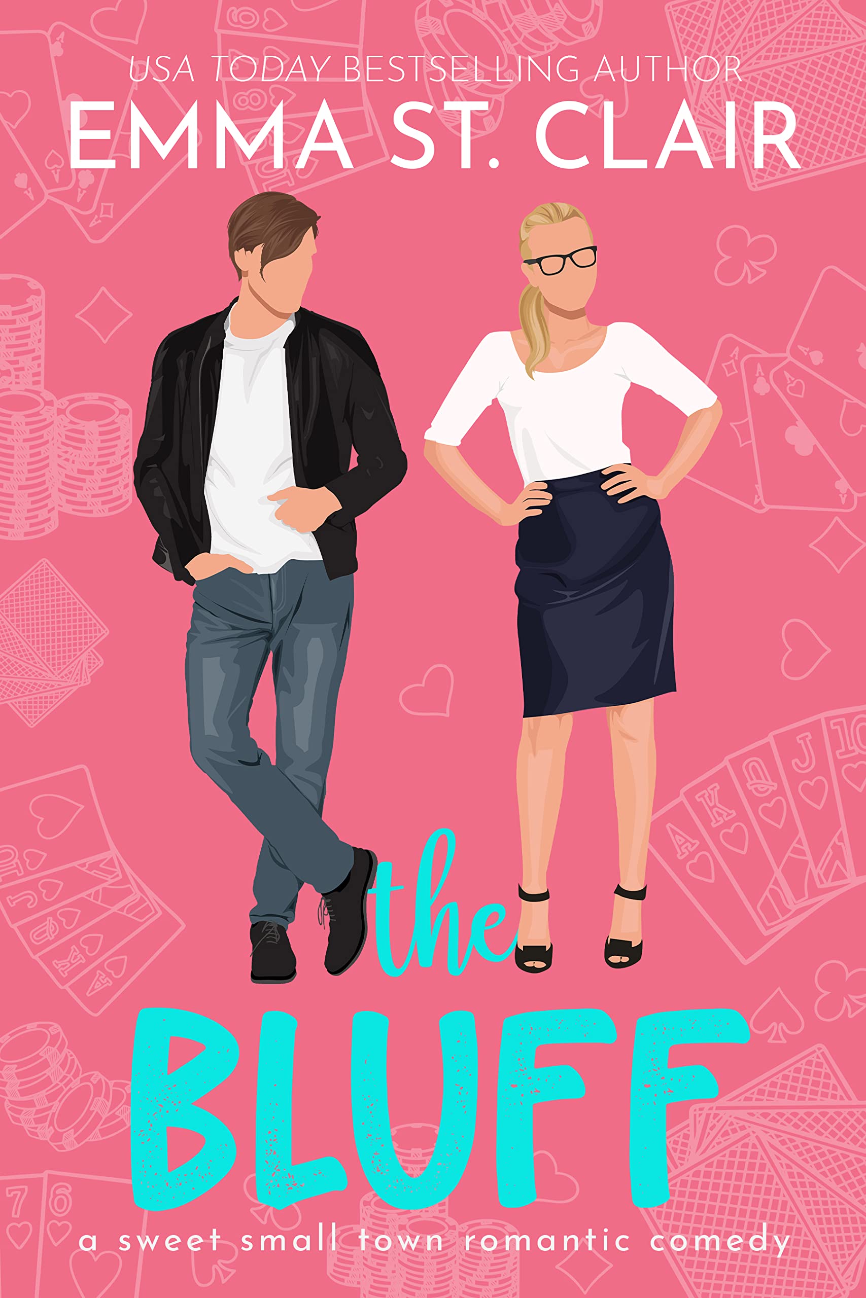 The Bluff: A Sweet Small-Town Romantic Comedy (Love Stories in Sheet Cake Sweet Rom Com Series Book 2)