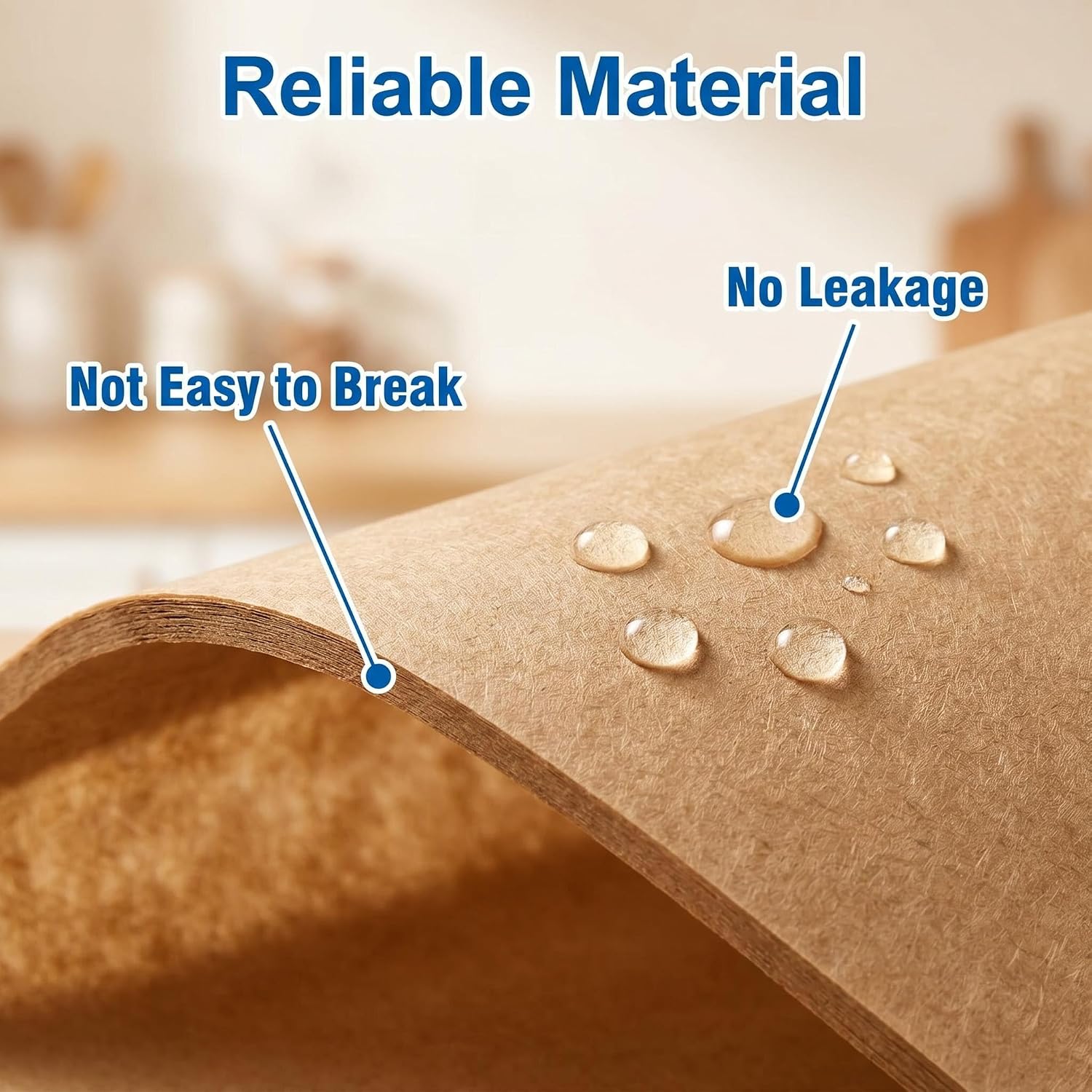 300Pcs Air Fryer Paper Liners Disposable,Non-stick & Oil-proof Parchment Paper, Not Easy to Deform Suitable for Air Fryers(8In)
